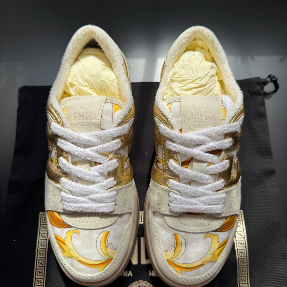 Fendi x Versace Sneakers, Authentic